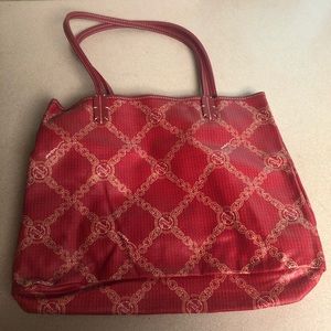 🆕 Avon Red Tote Bag
